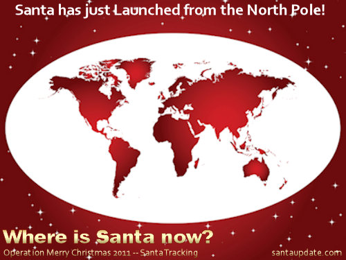 BREAKING NEWS: Santa's Sleigh Has Launched! 1