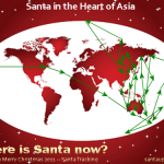 Santa Works the Heart of Asia 5
