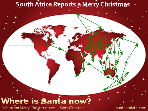 South Africa Reports a Merry Christmas 1