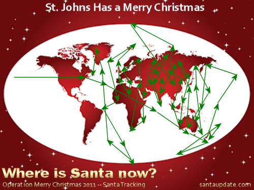 St. Johns Reports a Merry Christmas 1