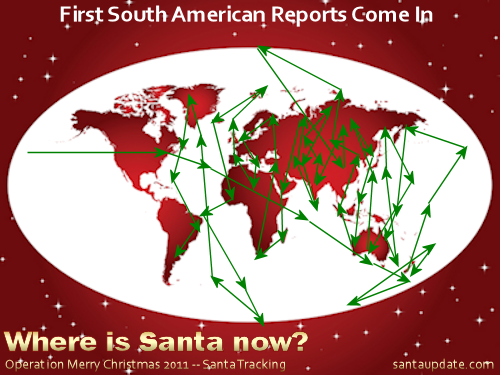 First Reports from South America Come In 1