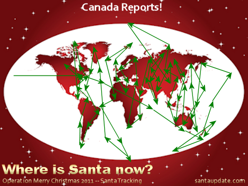 Canada Gets Visited By Santa 1