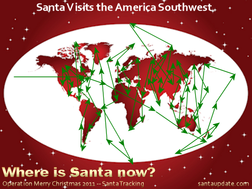 Santa Visits the American Southwest 1