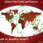 Santa Visits Tahiti and Samoa 4