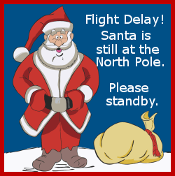Santa Delays Flight, Blames Supersonic Sleigh 1