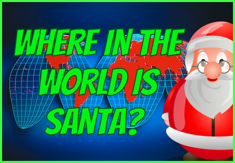 where is santa in the world