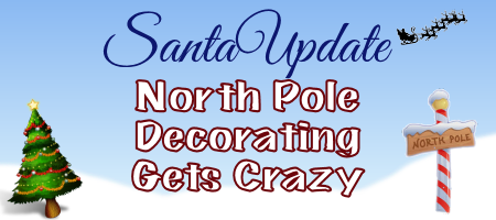 Decorating for Christmas at the North Pole 1
