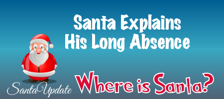 where is santa in the world