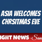 It is Christmas Eve in Asia 4