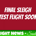 Sleigh About to Leave on Final Test Flight 4