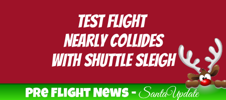 Test Flight Avoids Colliding with Another Sleigh 1