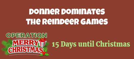 Donner Wins the Reindeer Games 1