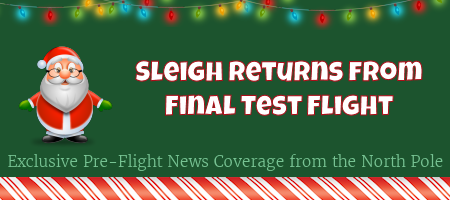 Test Flight Returns Bringing Eggnog 1