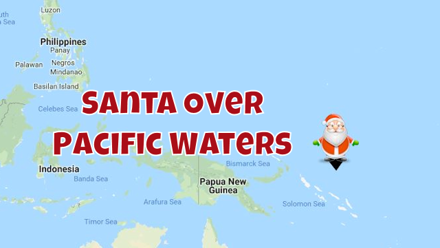 Santa Delivers to Ships at Sea 8
