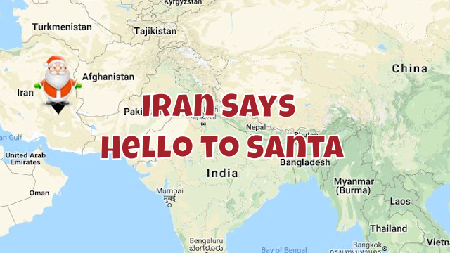 Santa Now in Iran 7