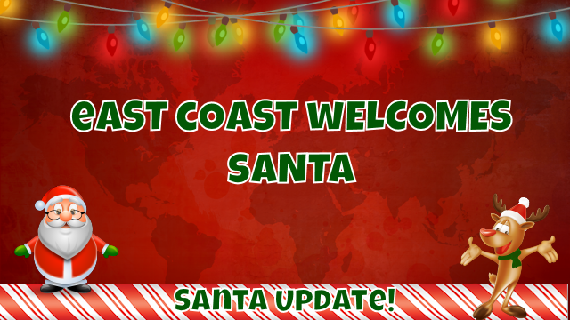 Santa Sightings on US East Coast 8
