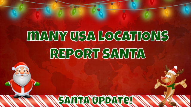 Santa Blitzes the USA 8