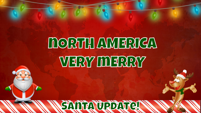 Santa Setting Records in North America 8