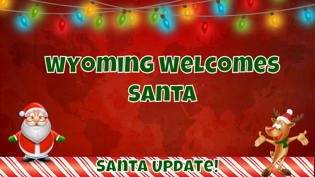 Santa Goes Back North to Wyoming 7