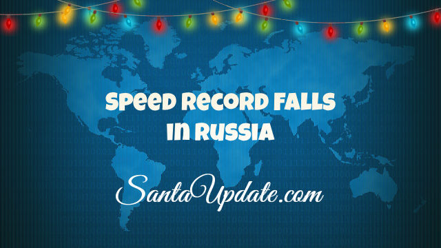 Santa Whips Through Russia 1