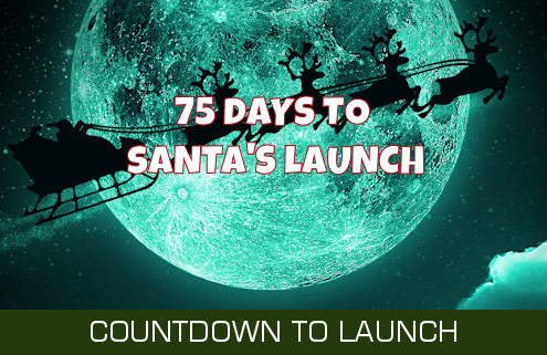 75 Days Until Santa Launches 2