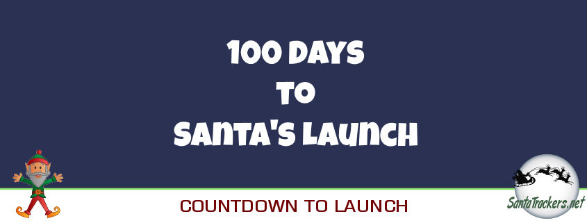 100 Days Until Santa Launches 1