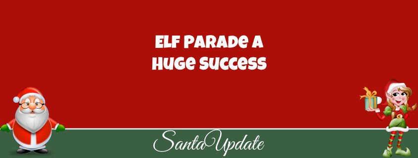 Thanksgiving Day Elf Parade a Big Success 1