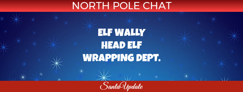 Elf Wally to Debut in North Pole Chat 1
