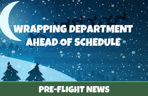 Wrapping Department Ahead