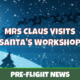 Mrs. Claus at Santa's Workshop