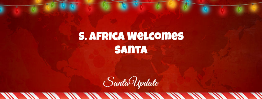 Santa Arrives in South Africa 1
