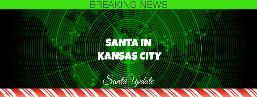 Santa Arrives in the US Midwest 1