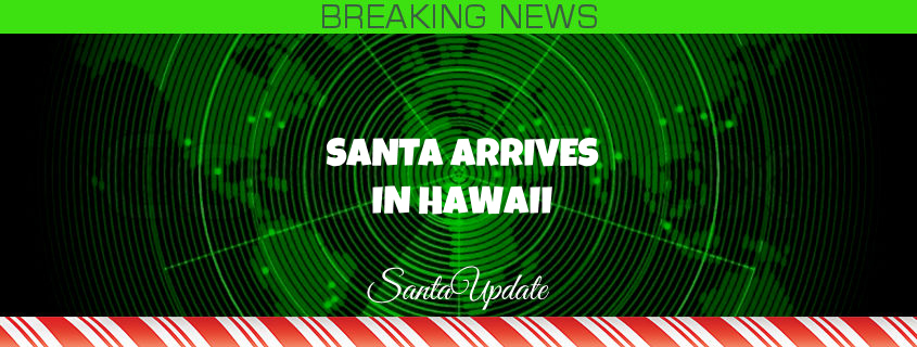 Santa Picks Up Mrs. Claus in Hawaii 1