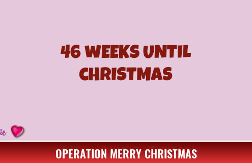 46 Weeks Until Christmas