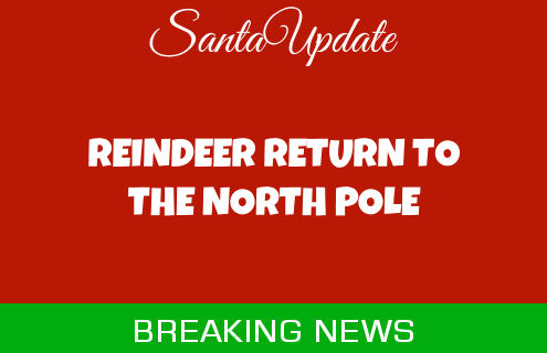 Reindeer Return Early