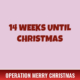 14 Weeks Until Christmas
