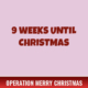 9 Weeks Until Christmas 2