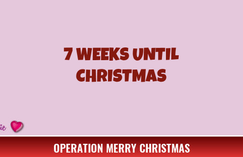 7 Weeks Until Christmas