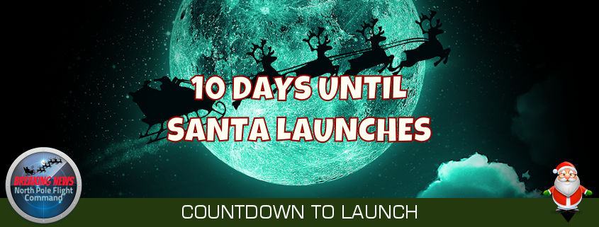 10 Days Until Santa Launches