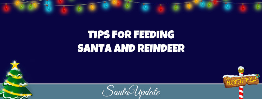 Feeding Santa and the Reindeer 1