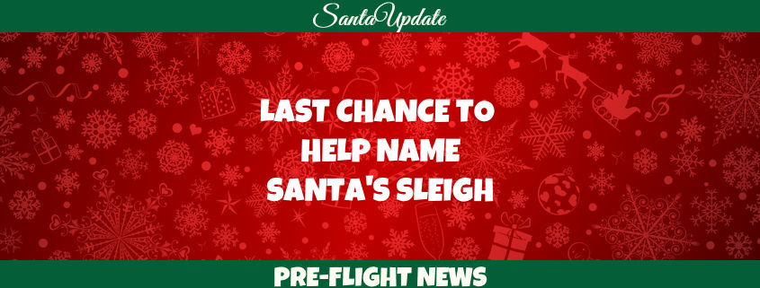 Name Santa's Sleigh