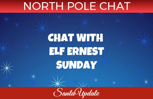 Chat with Elf Ernest This Sunday 2