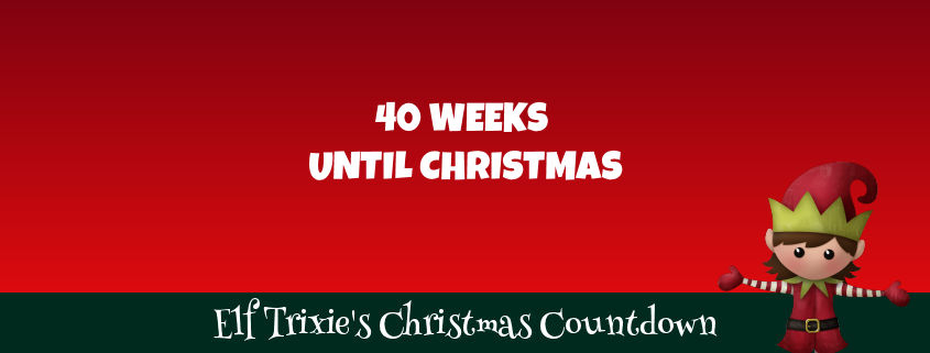 40 Weeks Until Christmas