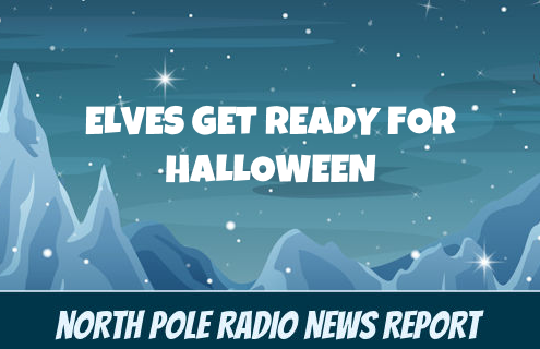 Elves Get Ready for Halloween 1
