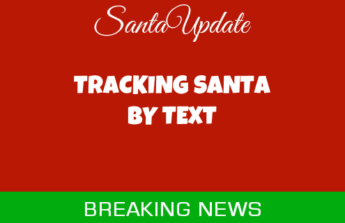 Tracking Santa by Text
