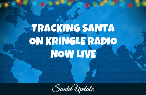 Tracking Santa Live on Kringle Radio 3