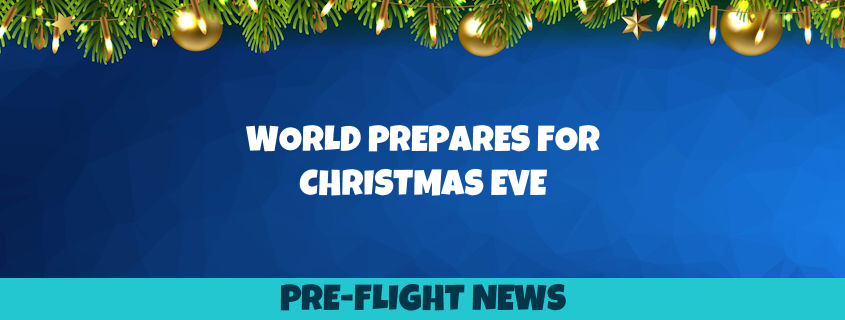 World Prepares for Christmas Eve 1