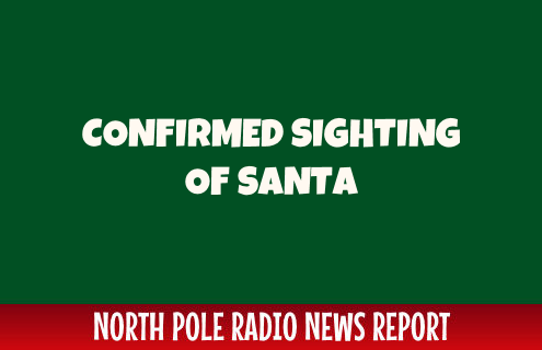 Santa Sighting in South Africa