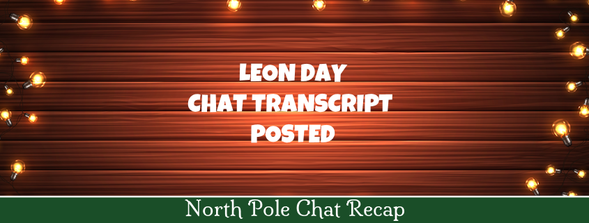 Leon Day Chat Recap