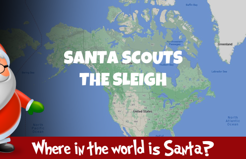Santa Scouts the Sleigh 3